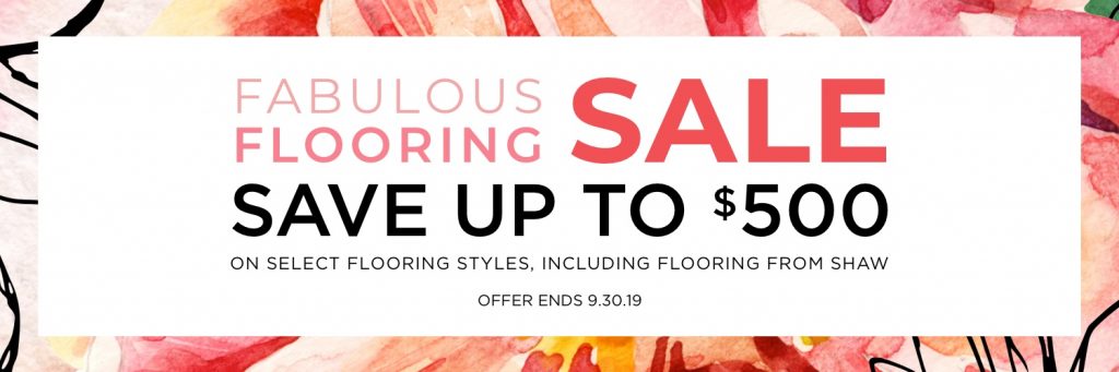Fabulous flooring sale | Terry's Floor Fashions