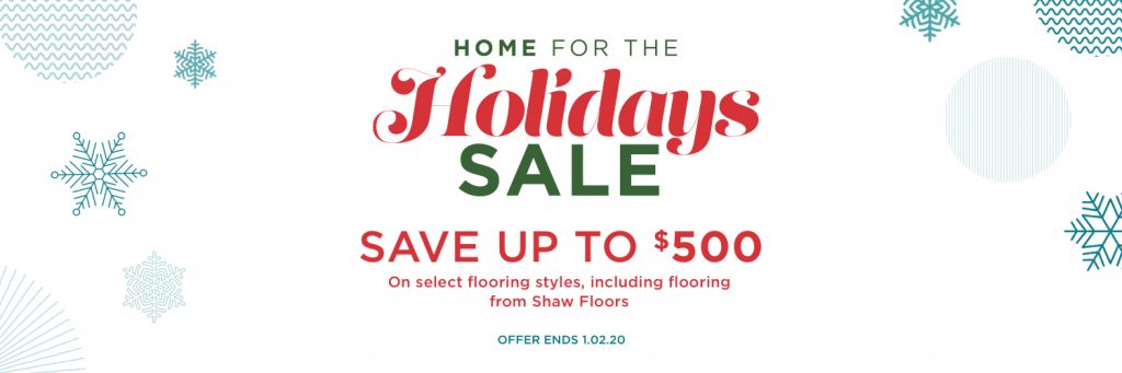 Home for holidays sale | Terry's Floor Fashions